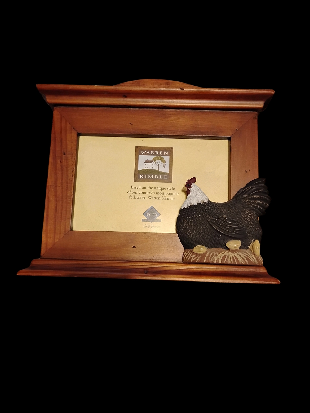 Vintage Warren Gimble Picture Frame
